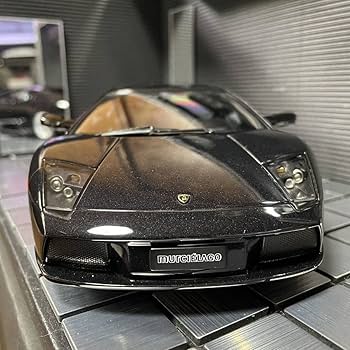 Amazon.co.jp: AutoArt 1/18 Lamborghini Murcielago Black